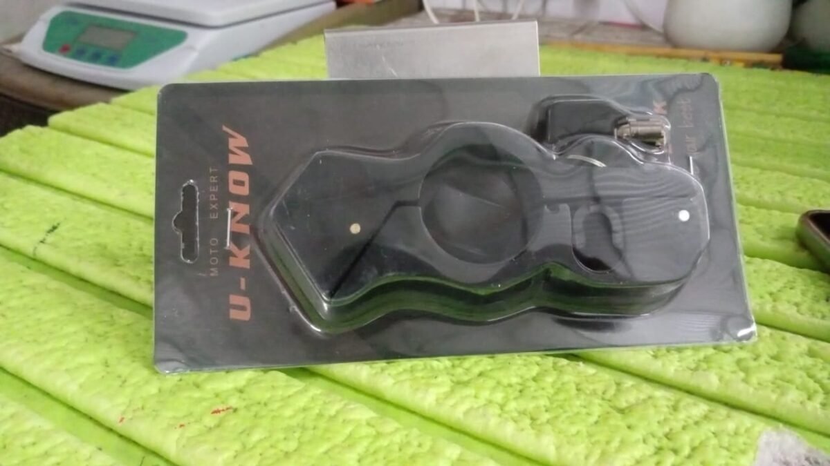 Motorcycle Grip Lock Universal Motorcycle Handlebar Throttle Grip Security Lock - Image 8
