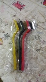 Mini Wire Brush Set - Brass, Nylon, Steel for Cleaning & Rust Removal (3 Pcs Set) - Image 15