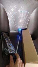 Colorful Multi Led Outdoor Solar Garden Lights (2 Pcs Set) - Image 8