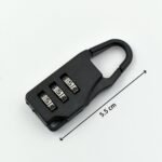 3 Digit luggage Lock and tools used widely in all security purposes of luggage items and materials. - Image 5