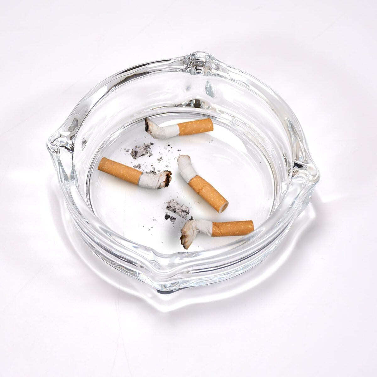 Brunswick Crystal Glass Ashtray for Home & Office - Image 1