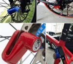 Wheel Padlock Disc Lock Security for Motorcycles Scooters Bikes - Image 3