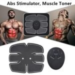 6 Pack abs stimulator Wireless Abdominal and Muscle Exerciser Training Device Body Massager/6 pack abs stimulator charging battery/mart Fitness Abs Maker/Exerciser Training Device - Image 4
