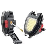 Triangular Camping Flashlight with Lighter – 6 Modes, 3 Colors, Waterproof, Magnetic Keychain - Image 8