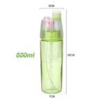 New Spray Portable Water Bottle (600ML) - Image 8