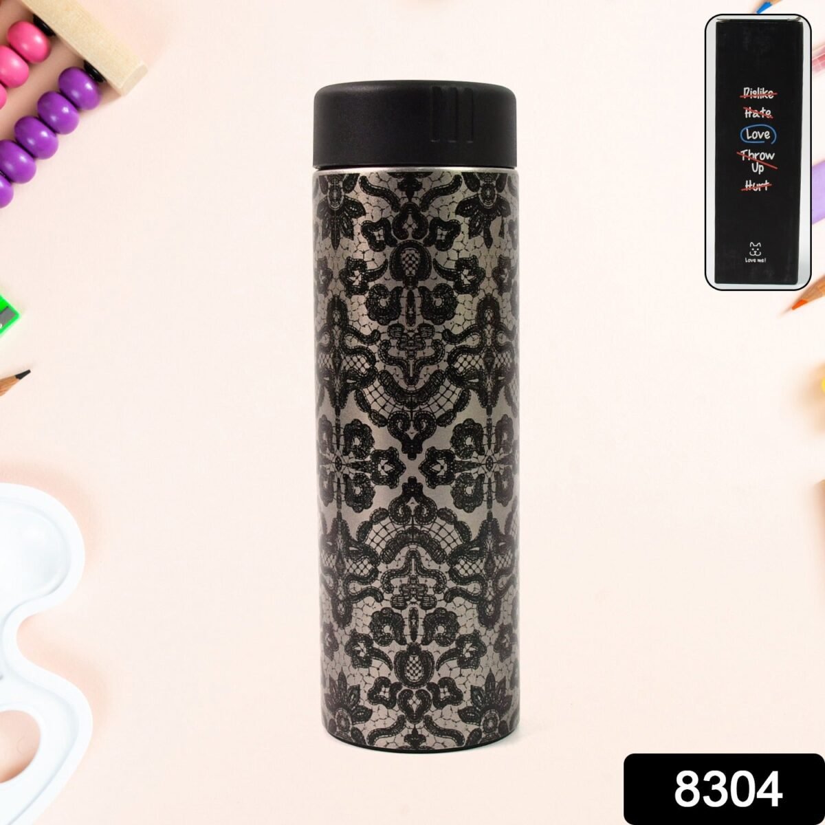 Water Bottle for Kids – Insulated Stainless Steel Bottle (350 ML Approx) - Image 2