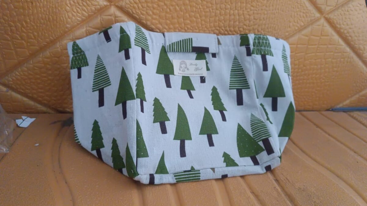Multi-Purpose Travel Lunch Box Carrying Bag for Women, Men (1 Pc) - Image 7