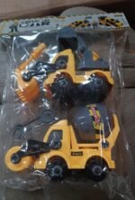 Engineering Vehicles Nut Assembly Toy – DIY Vehicle Model Set for Kids, Simulation Car Construction Toy (2 Pc Set) - Image 7