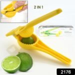 Kitchen 2 in 1 Unbreakable Lemon Squeezer and Bottle Opener (1 Pc) - Image 2