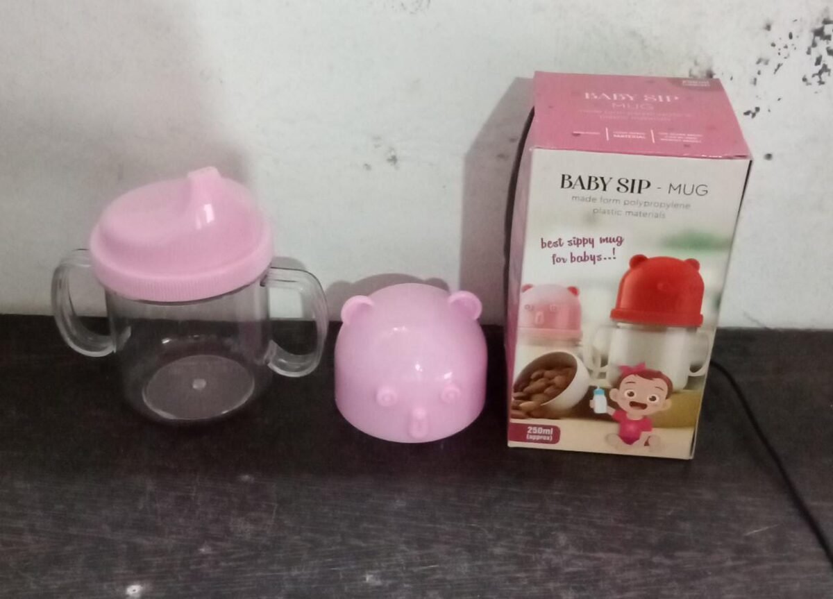 Baby Milk Mug Sippy Cup Baby Mug, Leakproof, Mug For Kids Lightweight, Nursing (250 Ml / 1 Pc) - Image 9