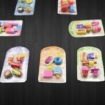 Mix Design Fancy Erasers Set – Colorful & Stylish Erasers for Kids, Birthday Gift & School Prize (1 Set) - Image 4