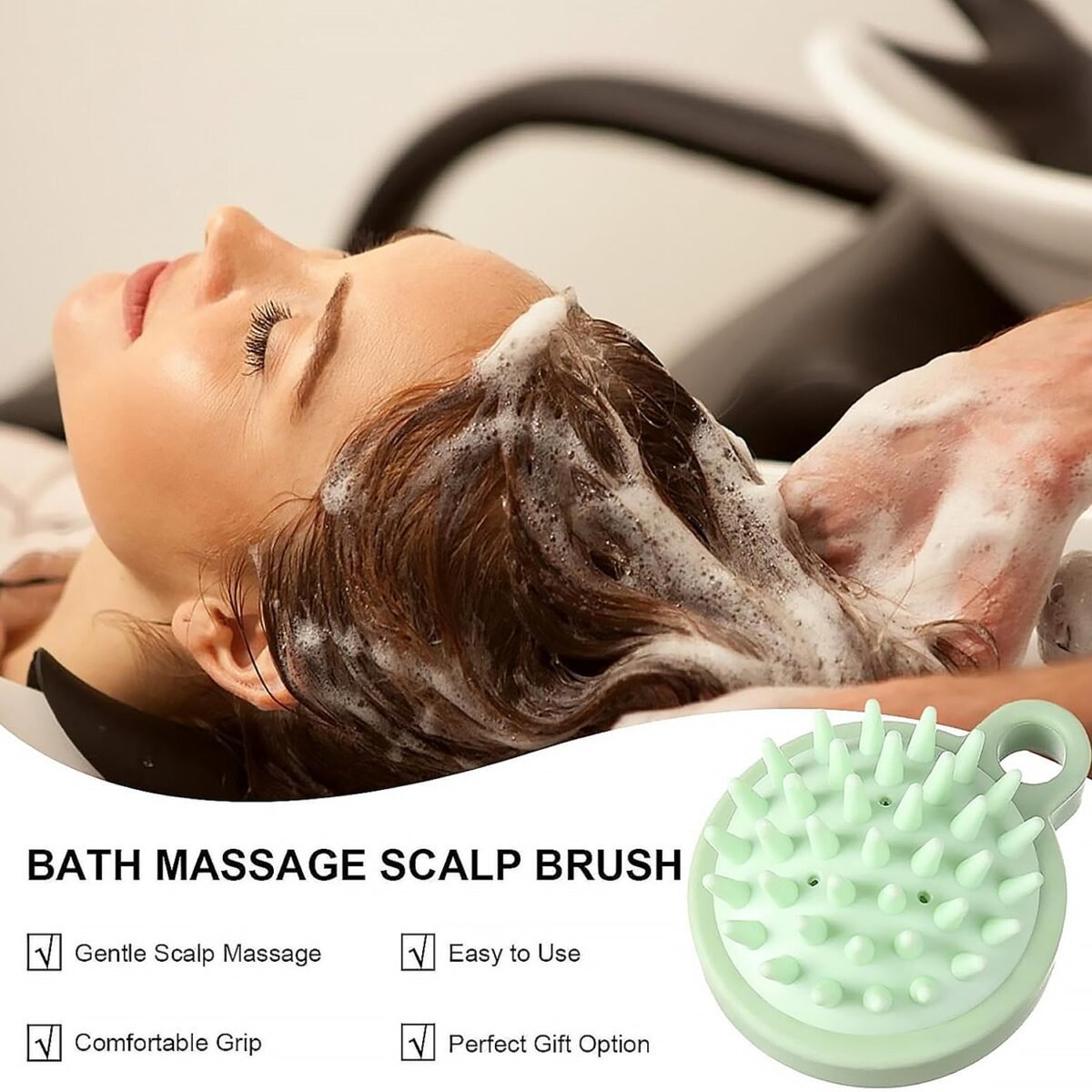 Portable Scalp Massage Comb – Shower & Hair Brush for Relaxing Shampoo Massage, Hair accessories - Image 5