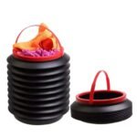 Foldable Storage Bucket , Water Container & Dustbin Multiuse Bucket For Home , Car & Kitchen Use Bucket - Image 3