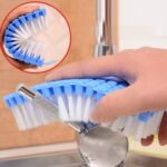 Flexible Plastic Cleaning Brush for Home, Bathroom, - Image 4