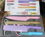 Corrugated 6Pc Kitchen Knife Set Professional Box Knife Set 6 Piece Forged Kitchen Knives with Box. - Image 6