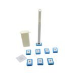Toilet Brush Wand, Toilet Brush Kit with 8 Count Disposable Toilet Refills Heads - Image 5