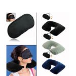 3in1 Air Travel Kit with Pillow, Ear Buds & Eye Mask - Image 4