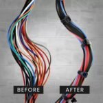 3×100 MM Nylon Self Locking Cable Ties, Heavy Duty Strong Zip Wire Tie. Pack of 100pc - Black - Image 6