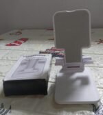 Foldable Mobile Stand with Angle Adjustable Desktop Table Mobile Holder - Image 10