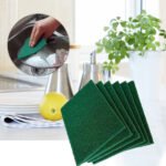 Scrub Sponge Cleaning Pads Aqua Green (Pack Of 6) - Image 3