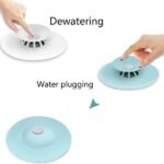 Creative 2-in-1 Silicone Sewer Sink Sealer Cover Drainer (multicolour) - Image 9