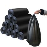 Garbage Bags Small Size Black Colour (17 x 19) - Image 3