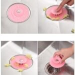 Creative 2-in-1 Silicone Sewer Sink Sealer Cover Drainer (multicolour) - Image 6