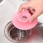 Creative 2-in-1 Silicone Sewer Sink Sealer Cover Drainer (multicolour) - Image 8