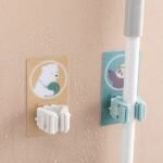 Magic Sticker Series Self Adhesive Mop and Broom Holder - Image 5