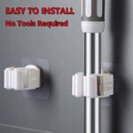 Magic Sticker Series Self Adhesive Mop and Broom Holder - Image 3
