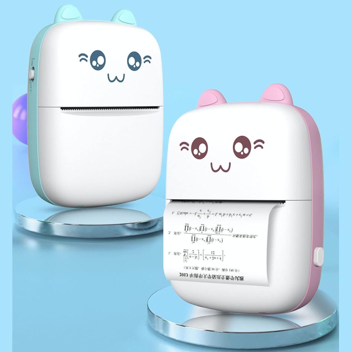 Pocket Mini Bluetooth Thermal Printer – Wireless Smart Printer for Photos (Includes 1 Roll Paper) - Image 1