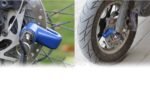 Wheel Padlock Disc Lock Security for Motorcycles Scooters Bikes - Image 9