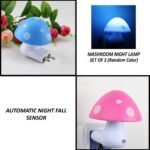 Automatic Night Sensor Mushroom Lamp (0.2 watt, Multicolour) - Image 3