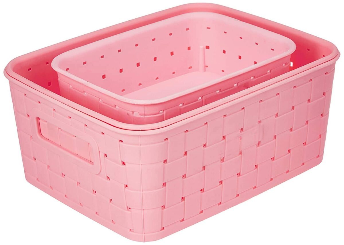 Smart Baskets for Storage(Set of 3) Sky Blue - Image 6