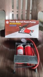 Dual-Cylinder Foot Pump, Portable Floor Bike Pump, 100PSI Air Pump - Image 7