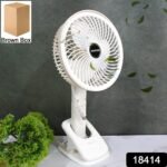 Multifunctional USB Desk Fan – Clip-On Plug & Play Fan, 1 Pc with Brown Box (On / Off Switch Not Provided) - Image 2