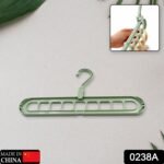 Plastic Hanging Hook - Multi-Hole Wardrobe Organizer for Clothes Storage & Display - Image 2