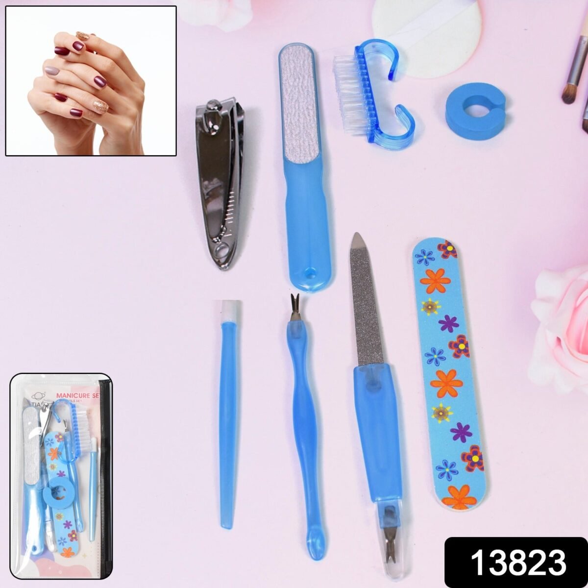 8 in 1 Manicure set Tool Kit - Image 2