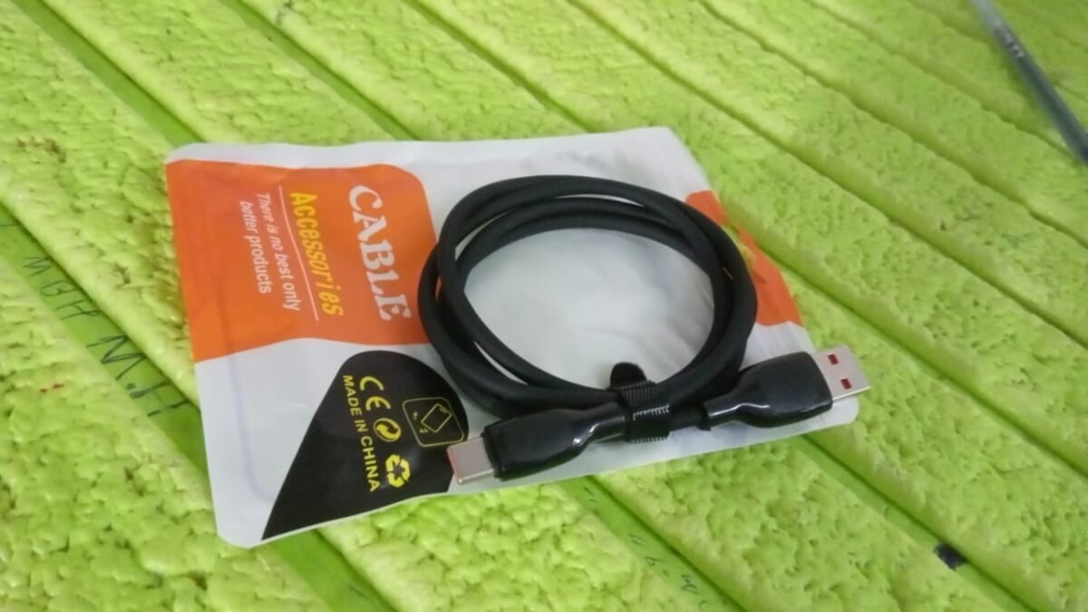 Type C data cable Fast Charging Cable (1 Mtr. Approx / 1 Pc) - Image 7