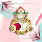 Special Puja Thali, Kumkum Thali Holder, Pooja Return Gift Diwali - Image 3