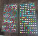 Self Adhesive Multi Size Shaped Shining Stones Crystals Stickers For Art & Craft, Mobile Phone Decoration, Jewelery Making, School Projects, Creative Work - Image 6