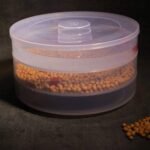 Plastic 3 Compartment Sprout Maker, White - Image 8