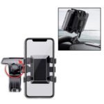 Car Mobile Phone Holder Mount Stand with 360 Degree. Stable One Hand Operational Compatible with Car Dashboard. - Image 5