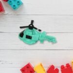 Small DIY Helicopter Toy, Small Kid's Toy, Rotating Tail  Wing DIY Helicopter (30 Pc Set) - Image 6