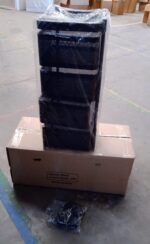 Metal Square High Quality Kitchen Trolley with Wheels (4 Layer / 1 Pc) - Image 8