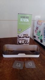 Wall Mounted Adhesive Bathroom Shower Caddy / Shelf / Plastic (1 Pc) - Image 7