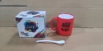 Coffee Mug With Spoon and box packing, Design Coffee Mug Used for Drinking and Taking Coffees and Some Other Beverages in All Kinds of Places - Image 6