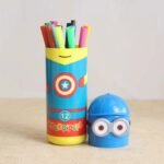 Minions Sketch Pen Set with Attractive Designed Case (Pack of 12) - Image 8