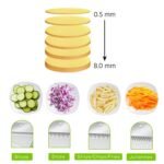 Multi functional Time Saving Adjustable Hand Press Vegetables Chopper - Image 8
