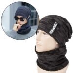 Ultra Soft Unisex Woolen Beanie Cap Plus Muffler Scarf - Image 5